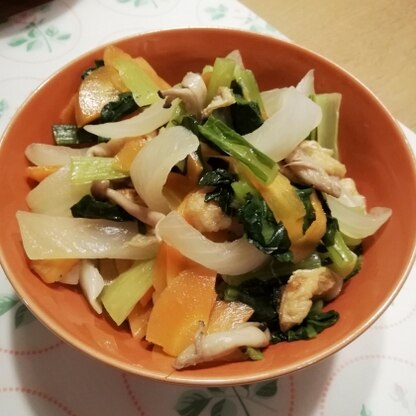 使ったお野菜は一部違いますが、とっても美味しくできました！！
ご馳走さまでしたーー